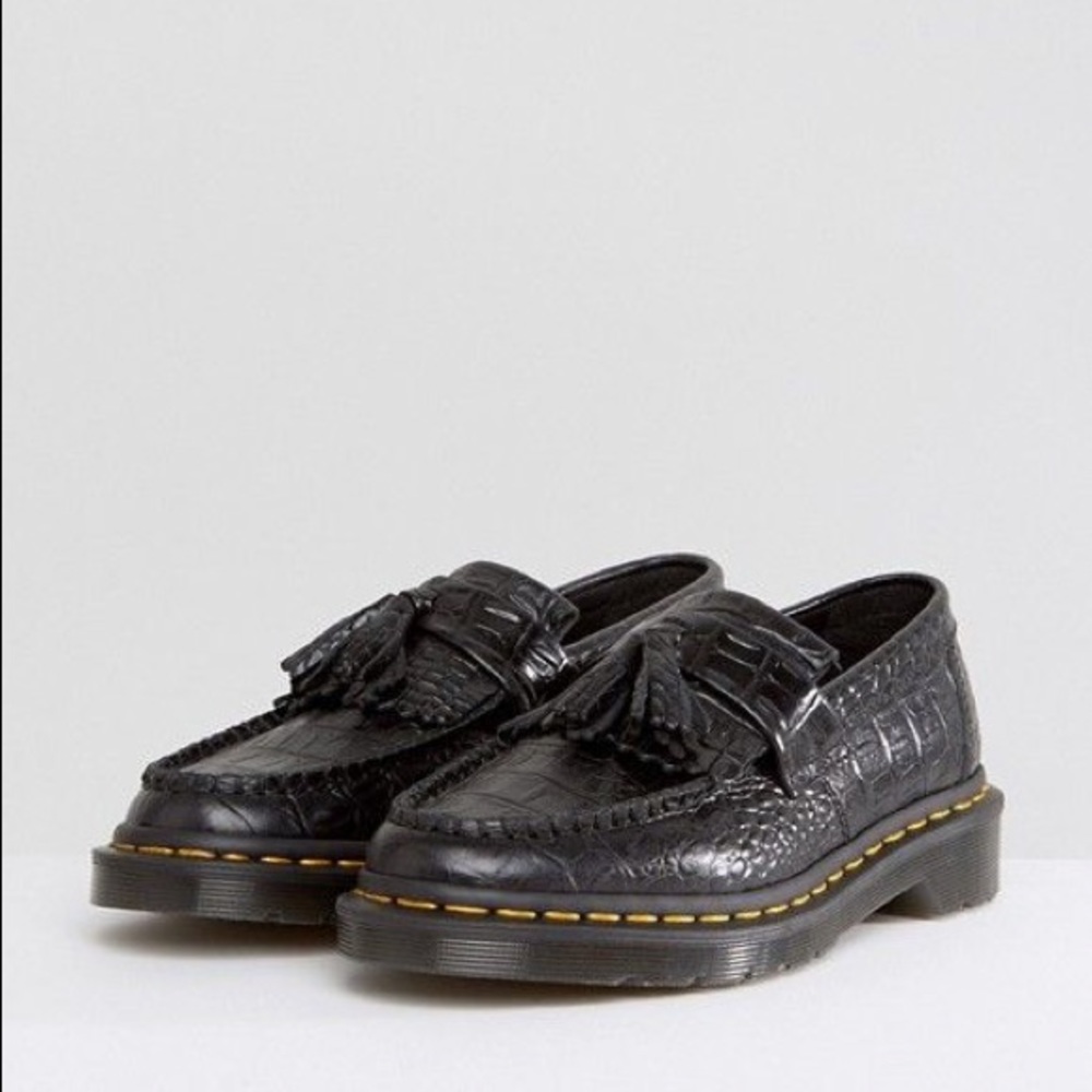 Doc Marten’s Adrian Croc Tassel Loafers